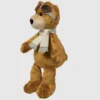 Peluche de oso aviador de 8 pulgadas