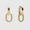Pendientes de aro doble Ana Luisa Ash