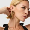 Pendientes de aro doble Ana Luisa Ash