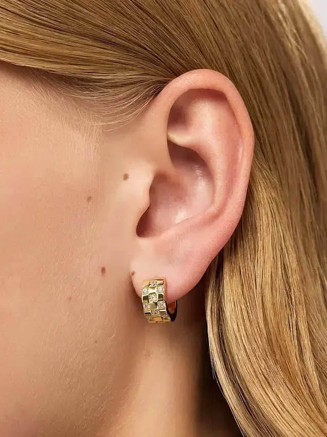 Pendientes de aro Eden de Ana Luisa