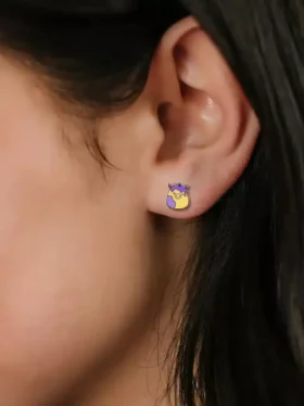 Pendientes de rosca Benito de Squishmallows de Pierced Co