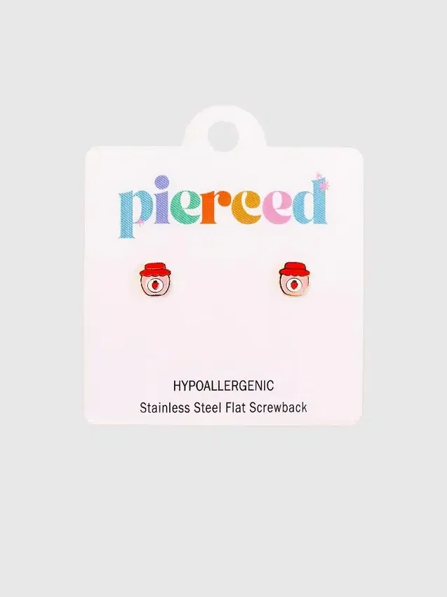 Pendientes de rosca «Pierced Co Strawberry Jam»