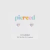 Pendientes de tornillo «Heart Duo» de Pierced Co