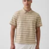 Polo de piqué holgado