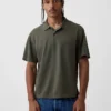 Polo de piqué holgado