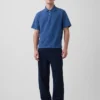 Polo de piqué holgado