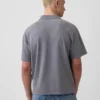 Polo de piqué holgado