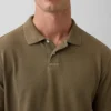 Polo de piqué holgado