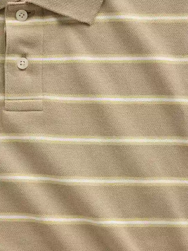 Polo de piqué holgado