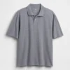 Polo de piqué holgado