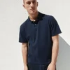 Polo de piqué holgado