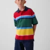 Polo de piqué holgado para niños