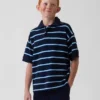 Polo de piqué holgado para niños