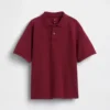 Polo de piqué holgado para niños