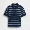 Polo de piqué holgado para niños