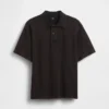 Polo de piqué holgado para niños