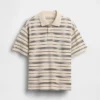 Polo de piqué holgado para niños