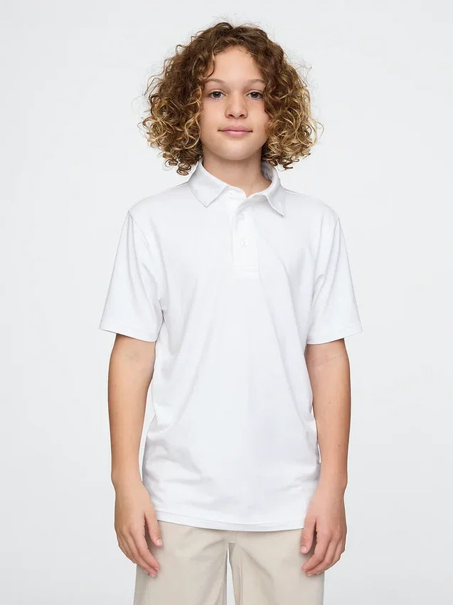 Polo deportivo para uniforme infantil