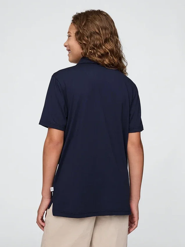 Polo deportivo para uniforme infantil