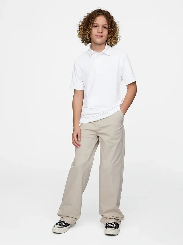 Polo deportivo para uniforme infantil