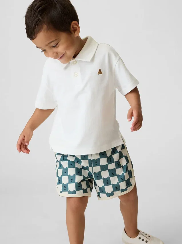 Polo holgado para bebés y niños pequeños