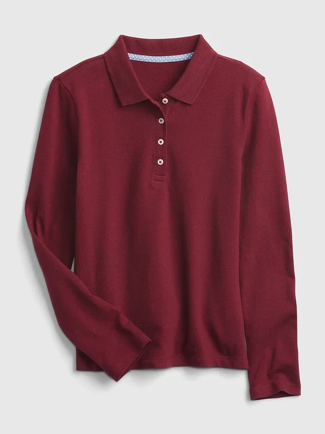 Polos de uniforme para niños