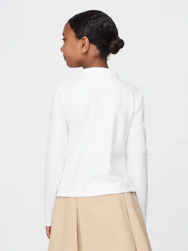 Polos de uniforme para niños