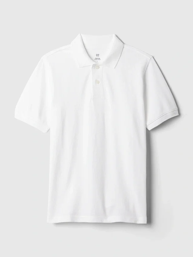Polos de uniforme para niños