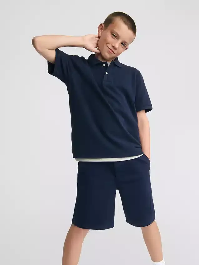 Polos de uniforme para niños