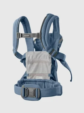 Portabebés Babybjorn Harmony de tela tejida en melange