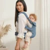 Portabebés Babybjorn Harmony de tela tejida en melange
