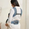 Portabebés Babybjorn Harmony de tela tejida en melange