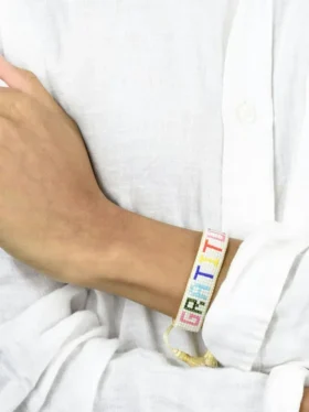 Pulsera de cuentas «Gratitud Arcoíris» de Hart