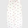 Saco de dormir de bambú con conejito, de 0 a 12 meses
