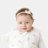 Saco de dormir de bambú con conejito, de 0 a 12 meses