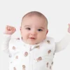 Saco de dormir de bambú con diseño de leoncito, de 0 a 12 meses