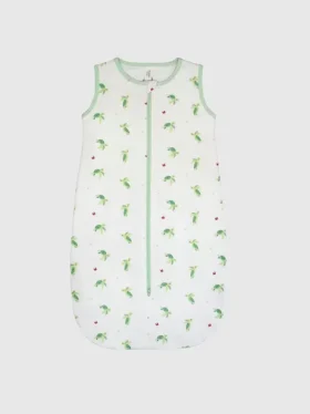 Saco de dormir de bambú «Little Turtle» de 0 a 12 meses