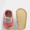 Sandalias de fresa para bebé