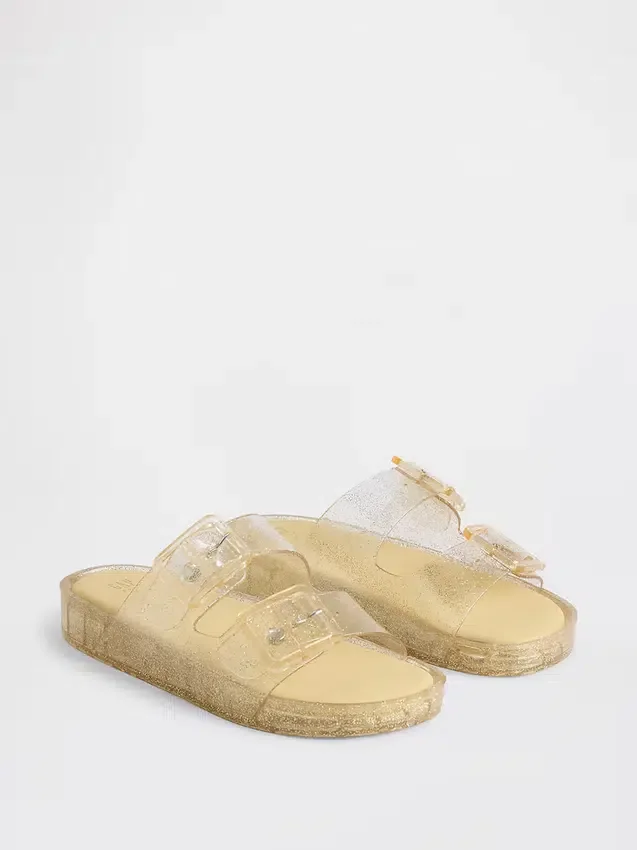 Sandalias de gel con hebilla para niños