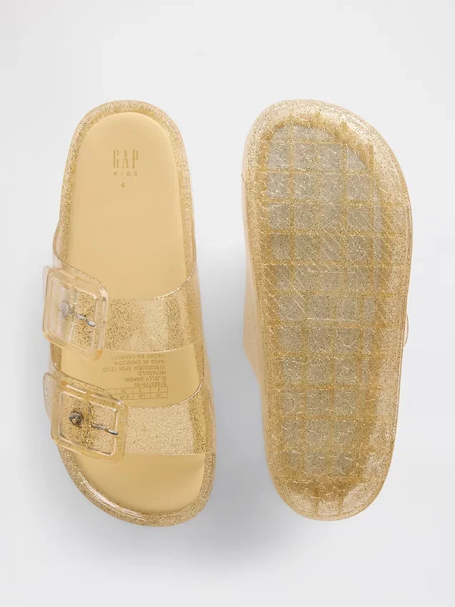 Sandalias de gel con hebilla para niños