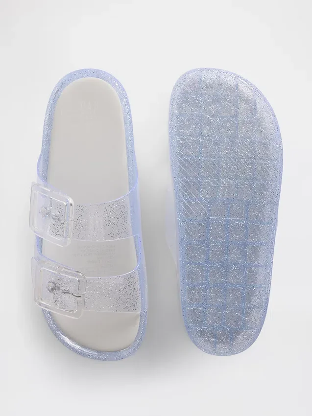 Sandalias de gel con hebilla para niños