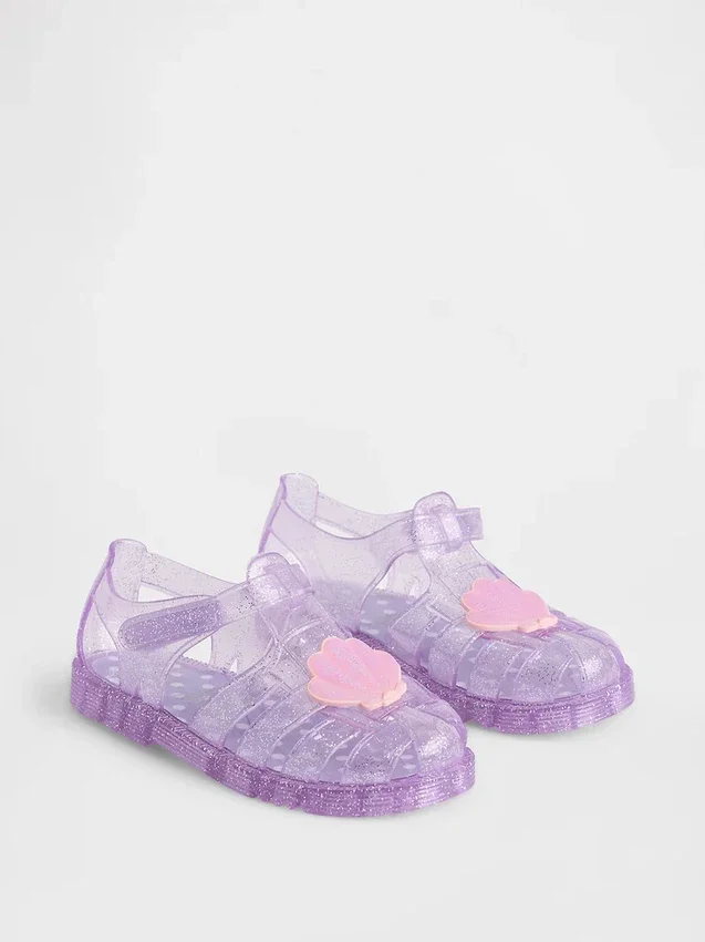 Sandalias de goma estilo pescador para niños pequeños