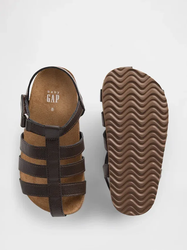 Sandalias de pescador para niños pequeños