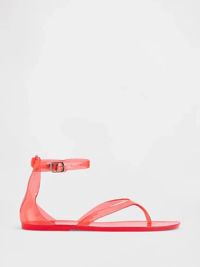 Sandalias de tiras de gelatina