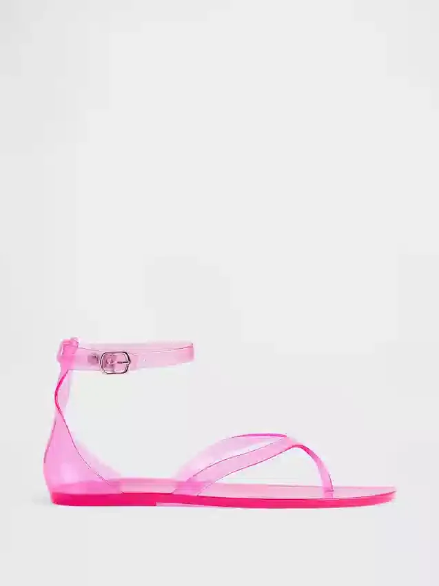 Sandalias de tiras de gelatina