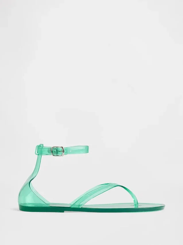 Sandalias de tiras de gelatina