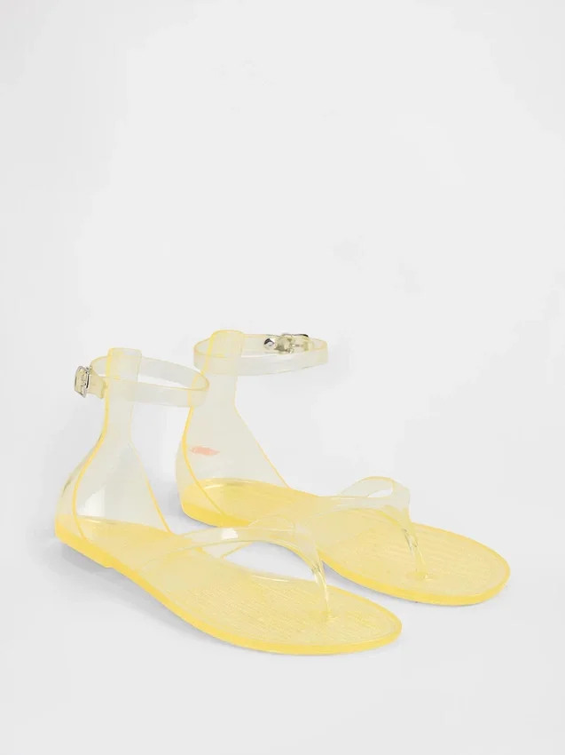 Sandalias de tiras de gelatina