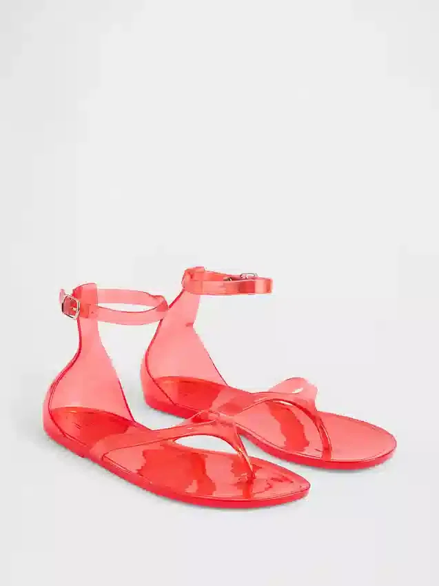Sandalias de tiras de gelatina
