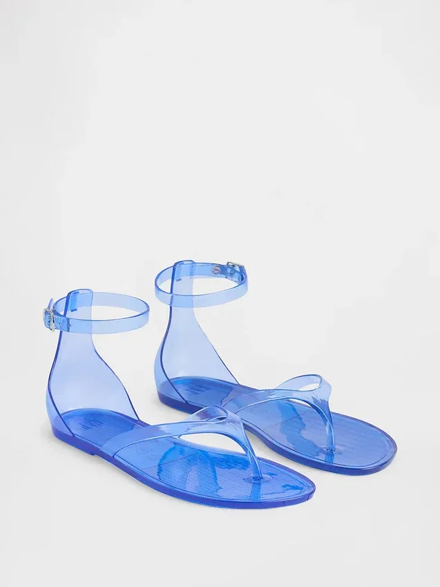 Sandalias de tiras de gelatina