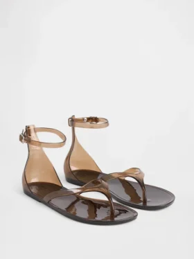 Sandalias de tiras de gelatina